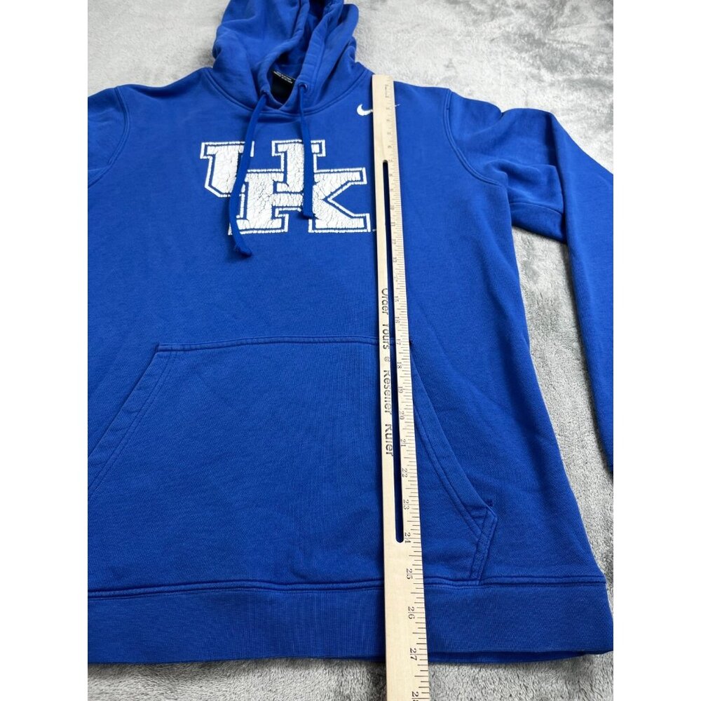 Kentucky Wildcats Hoodie Men Medium Blue Nike Pullover Logo Sweatshirt UK Gameda - Picture 8 of 12